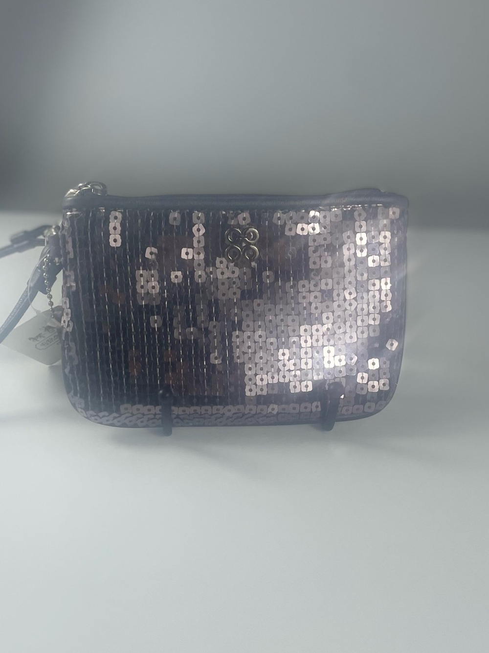 Coach Special Edition Sequin Sml Wristlet NWT - Picture 2 of 10
